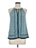 Max Edition Blue Sleeveless Blouse Size M - photo 1