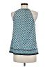 Max Edition Blue Sleeveless Blouse Size M - photo 2