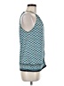 Max Edition Blue Sleeveless Blouse Size M - photo 4