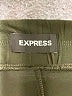 Express Solid Green Casual Pants Size S - photo 7