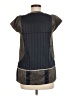 Theme Gray Short Sleeve Blouse Size M - photo 2