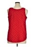 Faded Glory 100% Polyester Red Tank Top Size XL - photo 2
