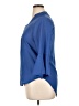 Unbranded 100% Polyester Blue 3/4 Sleeve Blouse Size XL - photo 5