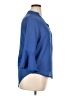 Unbranded 100% Polyester Blue 3/4 Sleeve Blouse Size XL - photo 4