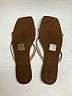 Aldo 100% Leather Tan Sandals Size 9 - photo 4