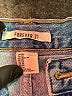 Forever 21 100% Cotton Hearts Blue Jeans Size 25 waist - photo 7