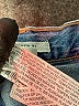 Forever 21 100% Cotton Hearts Blue Jeans Size 25 waist - photo 8