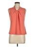 Calvin Klein Orange Sleeveless Blouse Size M (petite) - photo 1