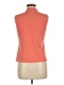 Calvin Klein Orange Sleeveless Blouse Size M (petite) - photo 2