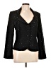 David Meister 100% Acetate Stars Black Blazer Size 10 - photo 1