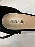 Just Fab Black Sandals Size 9 - photo 3