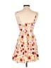 Express 100% Rayon Floral White Cocktail Dress Size S - photo 2