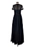 Xscape 100% Polyester Black Cocktail Dress Size 8 - photo 2