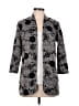 Slinky Brand Polka Dots Gray Coat Size M - photo 1