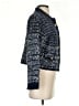 J.Crew Tweed Blue Cardigan Size XXS - photo 4