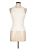 Marled Ivory Sleeveless Top Size L - photo 1