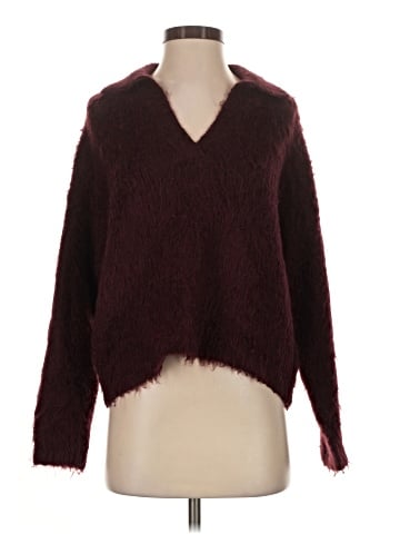 Madewell Brushed Polo Sweater (view 1)