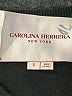 Carolina Herrera 100% Viscose Floral Black Cardigan Size S - photo 7
