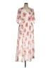 Anrabess 100% Polyester Floral Ivory Casual Dress Size XL - photo 1