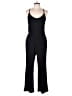 Just Fab Solid Black Jumpsuit Size L - photo 1