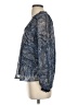 Aqua Blue Long Sleeve Blouse Size XS - photo 5