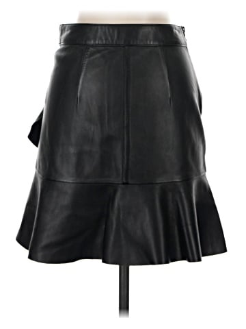FRAME Leather Skirt (view 2)