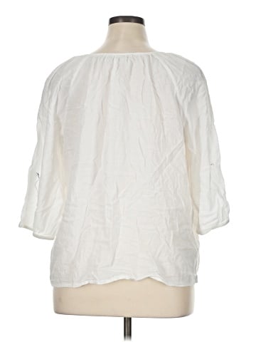 St. John's Bay 3/4 Sleeve Blouse (view 2)