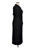 Nine West Solid Black Cocktail Dress Size XL - photo 4