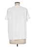 H&M White Short Sleeve Blouse Size 8 - photo 2
