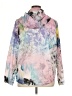 Nanette Lepore 100% Polyester Print White Windbreaker Size XL - photo 2