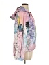 Nanette Lepore 100% Polyester Print White Windbreaker Size XL - photo 4