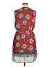 DR2 100% Polyester Paisley Red Casual Dress Size XL - photo 2