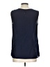 Anne Klein 100% Polyester Blue Sleeveless Blouse Size L (petite) - photo 2