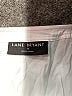 Lane Bryant 100% Viscose Silver Ivory Long Sleeve Blouse Size 22 - photo 4