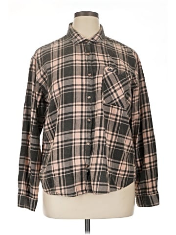 Volcom Long Sleeve Button-Down Shirt (view 1)