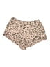 Mighty Fine Animal Print Tan Shorts Size M - photo 2