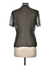 East5th 100% Polyester Black Short Sleeve Blouse Size 8 - photo 2