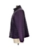 Lands' End 100% Polyester Solid Purple Jacket Size L (petite) - photo 5