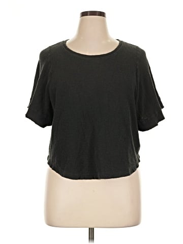 Madewell Texture &amp; Thread Flutter-Sleeve Top (view 1)