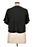 Madewell 100% Cotton Black Texture &amp; Thread Flutter-Sleeve Top Size XL - photo 2