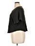 Madewell 100% Cotton Black Texture &amp; Thread Flutter-Sleeve Top Size XL - photo 5