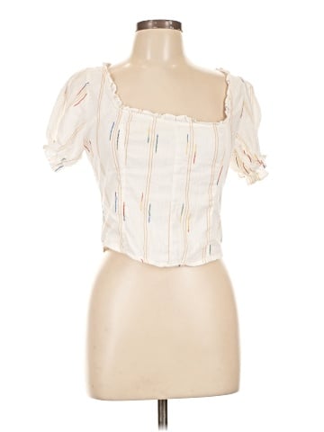 Free People Short Sleeve Blouse (view 1)
