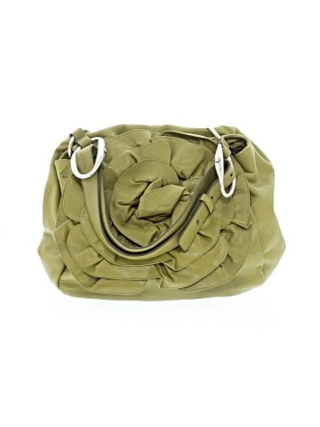 Yves Saint Laurent Rive Gauche Vintage Leather Flower Bag (view 1)