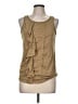 J.Crew Tan Sleeveless T-Shirt Size M - photo 1