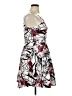 Assorted Brands Graphic White Cocktail Dress Size XL - photo 4