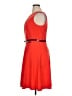 Alyx Solid Red Cocktail Dress Size 16 - photo 5