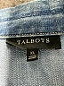 Talbots Blue Denim Jacket Size XL - photo 6