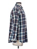 Ariat Plaid Blue Long Sleeve Button-Down Shirt Size S - photo 4