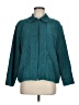 BonWorth 100% Polyester Teal Long Sleeve Blouse Size M (petite) - photo 1