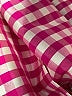 Connie Roberson Checkered-gingham Pink 3/4 Sleeve Button-Down Shirt Size XS - photo 9